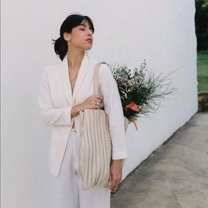 Cream Rikke Tijn Tote